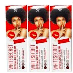 White Secret Lightening Body Cream Set (3 PACK